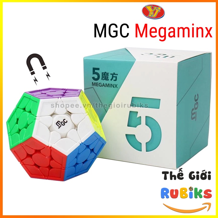 YJ MGC Megaminx M Có Nam Châm Rubik Biến Thể 12 Mặt