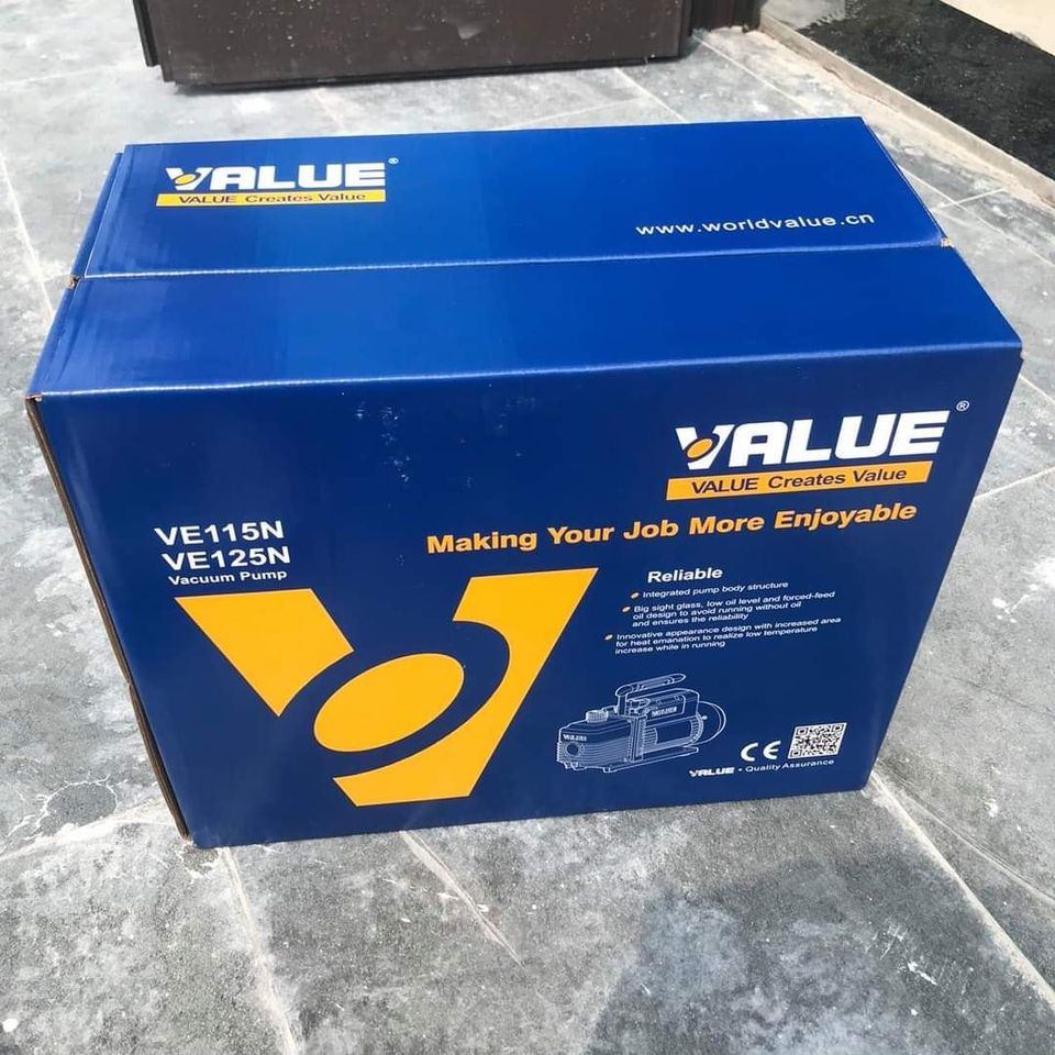 Máy Hút Chân Không VALUE VE115N 2.0 CFM ̣(Kèm ảnh thật)