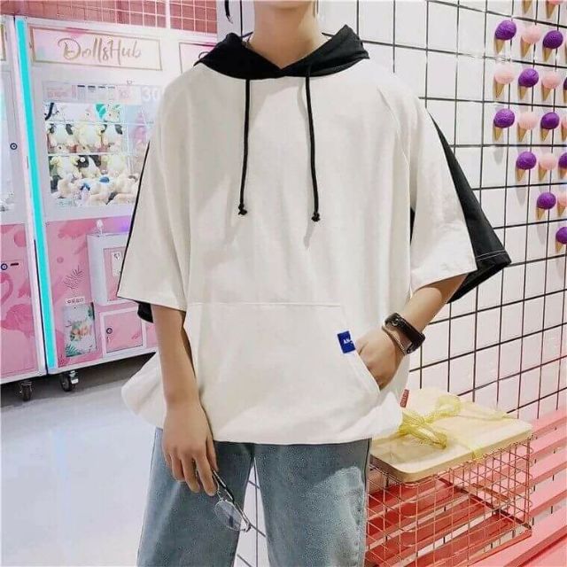 Áo hoodie ngắn tay
