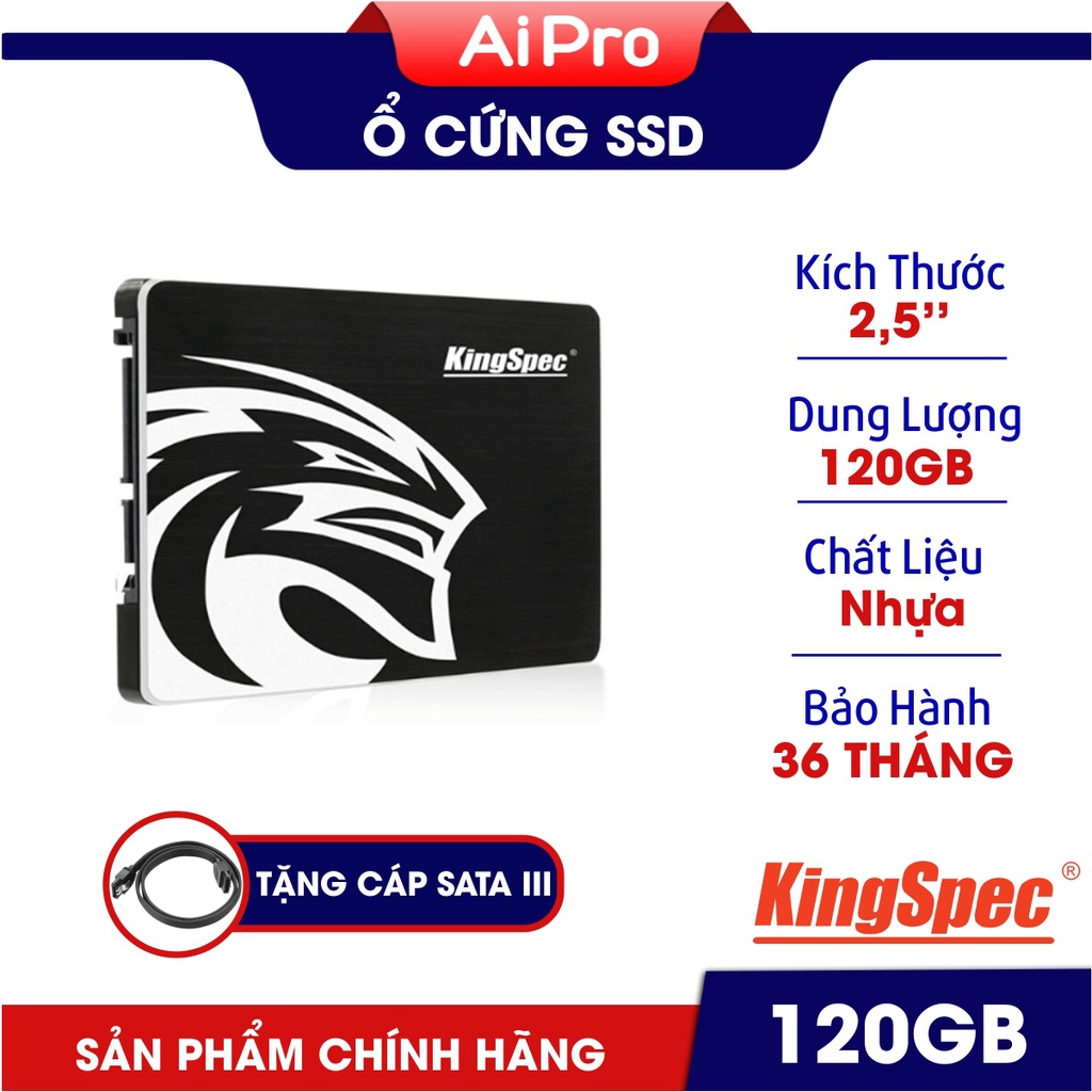 Ổ cứng SSD 120GB Kingspec | Gloway |  - Chính Hãng - Bảo hành36 tháng | WebRaoVat - webraovat.net.vn