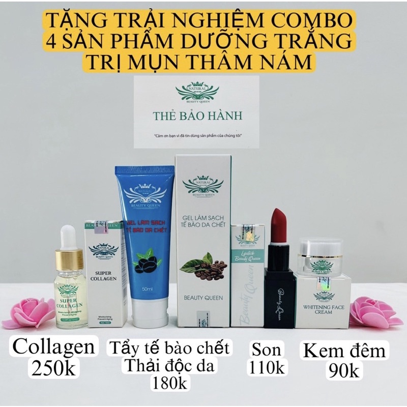 Combo Beauty queen 4 món 80k