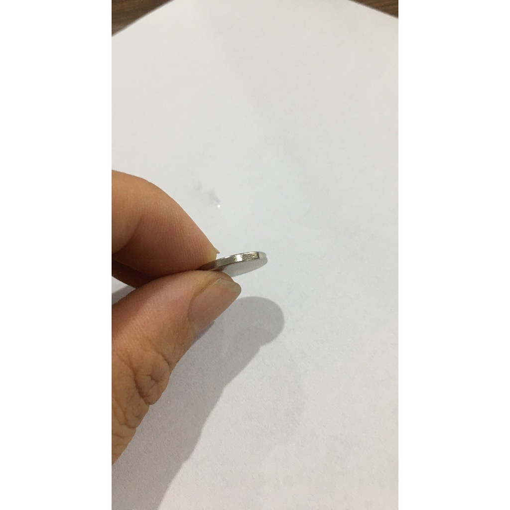 Nam châm viên tròn mỏng 15x2mm