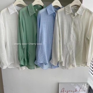 Sơ mi đũi mở khuy sau lưng 52605 cherry coco
