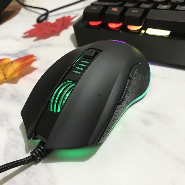 Bộ bàn phím chuột giả cơ gaming E-Dra EK700 9 chế độ đèn led, bộ phím chuột chơi game bảo hành chính hãng 12 tháng | BigBuy360 - bigbuy360.vn