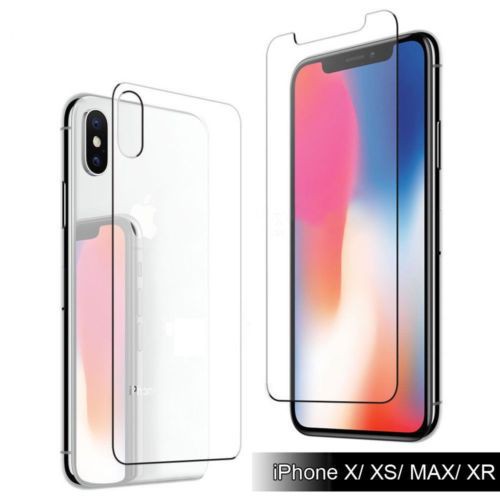 Kính cường lực mặt trước và sau cho Apple iPhone X