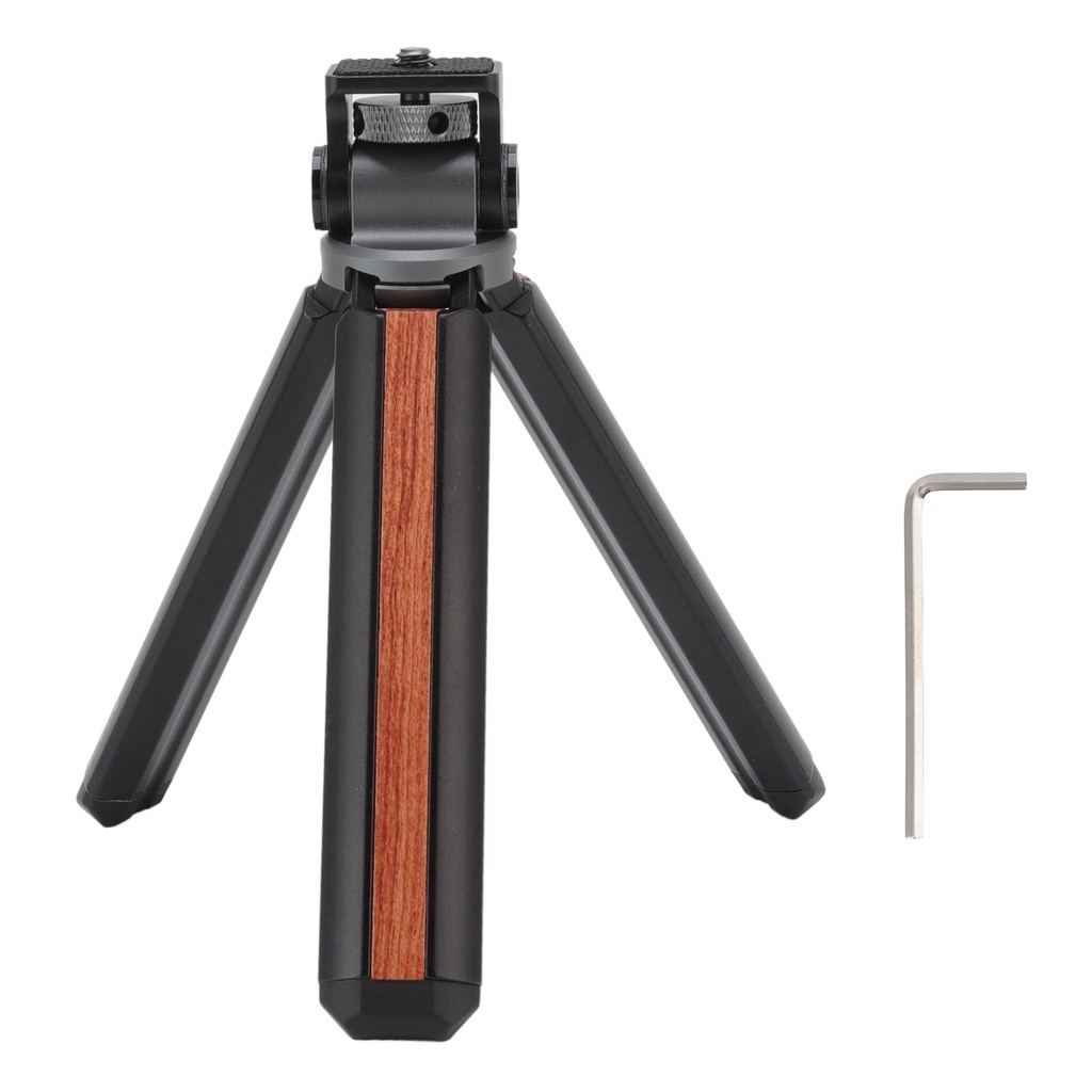 Có thể bán buôn Giá đỡ ba chân mini hợp kim nhôm có đầu bi lăn nhỏ gọn dành cho quay vlog selfie washington057 Hàng giao ngay