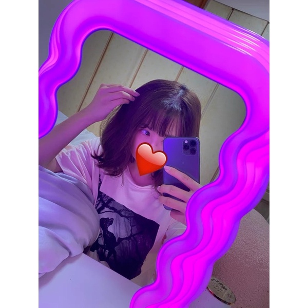 GƯƠNG SÓNG NƯỚC SÁNG ĐÈN MINISIZE ĐỂ BÀN