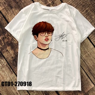 Áo thun nam nữ HÀN QUỐC Kookie JUNGKOOK JIMIN TAEHYUNG V RM RAPMONSTER SUGA chữ kí Jungkook Kookie