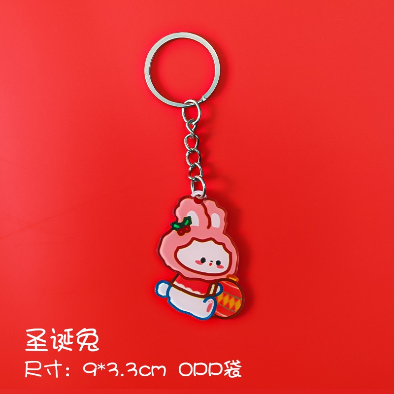 Móc chìa khóa hình ông già noel cho lễ giáng sinh