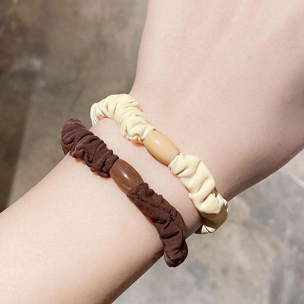 Dây Buộc Tóc Cao Su Co Giãn Thời Trang Cho Nữ