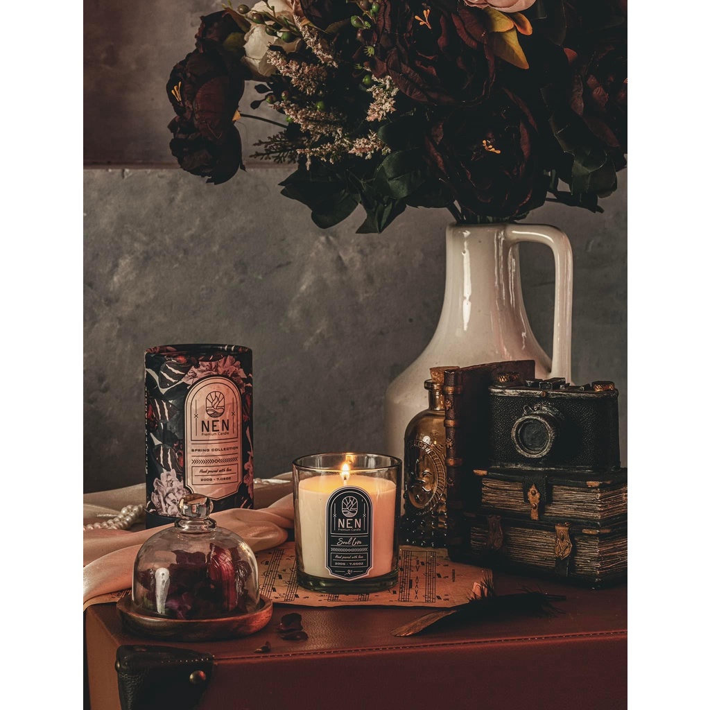 Nến Thơm NEN Soul Love - Ngọt Thơm Vị Dứa Kiwi 210g