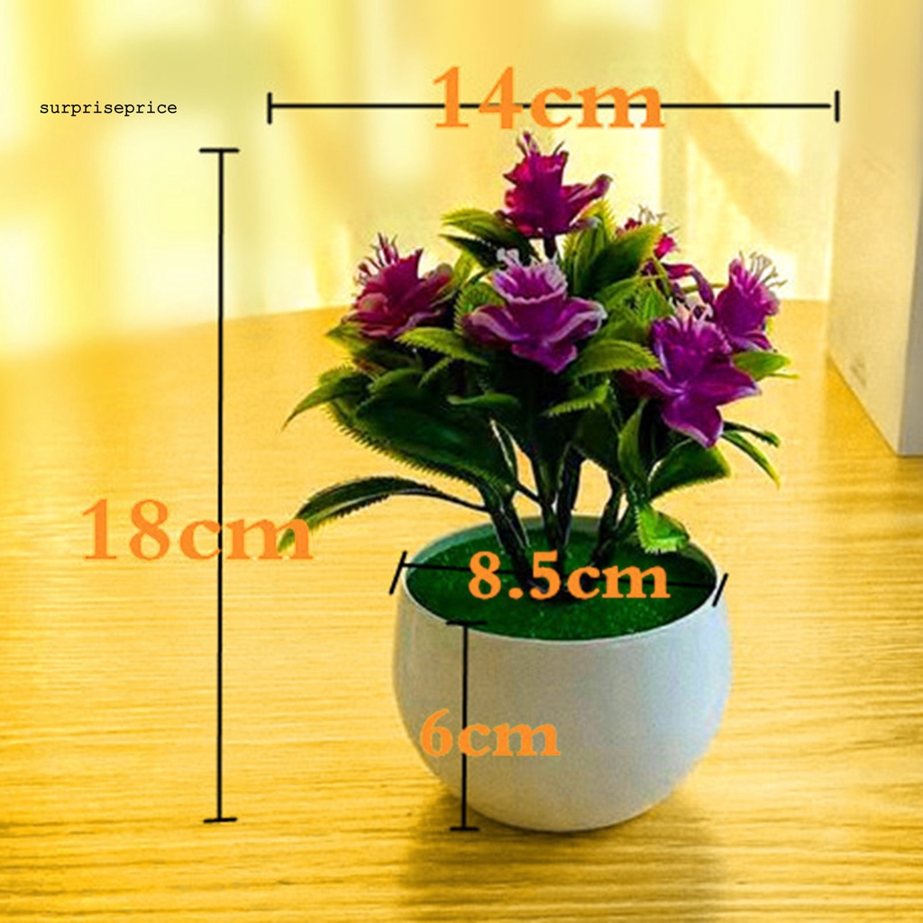 Chậu cây giả bằng nhựa trang trí nhà cửa