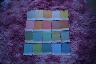 Set mix giấy note, giấy nền trang trí pantone A03