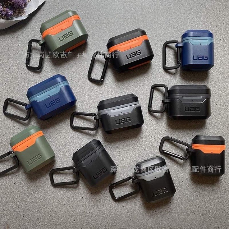 Case UAG bảo vệ tai nghe Ap 1/2 & Pro, chống vỡ, chống nước, bảo vệ 100%.
