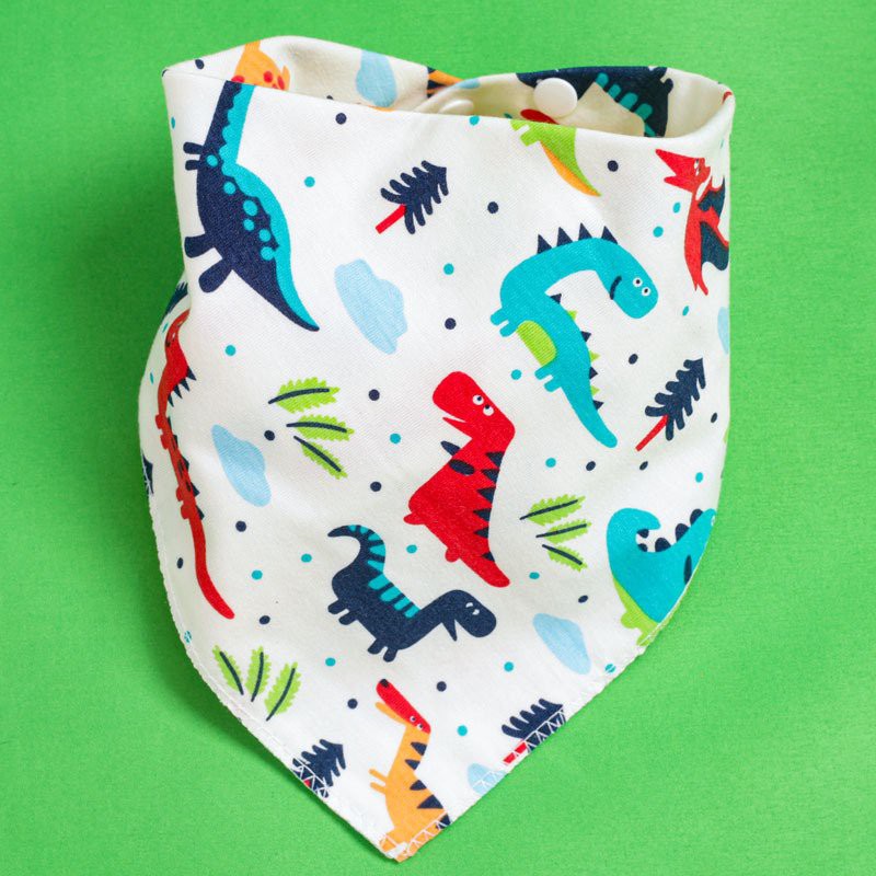 [FREESHIP] Khăn Yếm Tam Giác Cho Bé Có Nút Gài Khăn Yếm Chất Liệu Cotton 2 Lớp Mềm Mịn