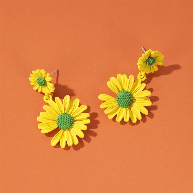 Khuyên Tai Hình Bông Hoa Nhỏ Xinh Xắn Cho Nữ