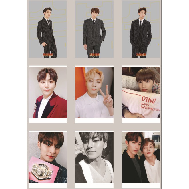 Lomo card ảnh nhóm SEVENTEEN update Twitter full 80 ảnh