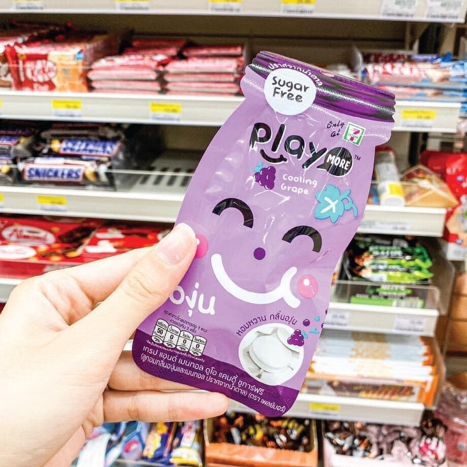 Kẹo play VID Thái Lan các vị 8k/ 1 gói 12gr (date 10/2022)