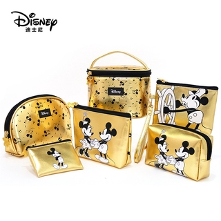 Disney Mickey Mouse Bag Tã giấy Mummy Mommy Travel Bag Túi lưu trữ mỹ phẩm Ví Disney Purse Minnie Wash Túi quà tặng cô gái