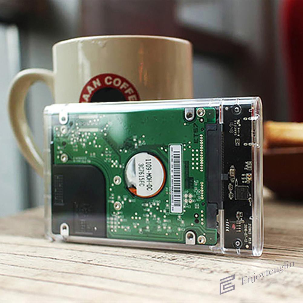 Hộp Đựng Ổ Cứng Trong Suốt 2.5 Inch Sata Sang Usb 3.0 Micro-B | BigBuy360 - bigbuy360.vn