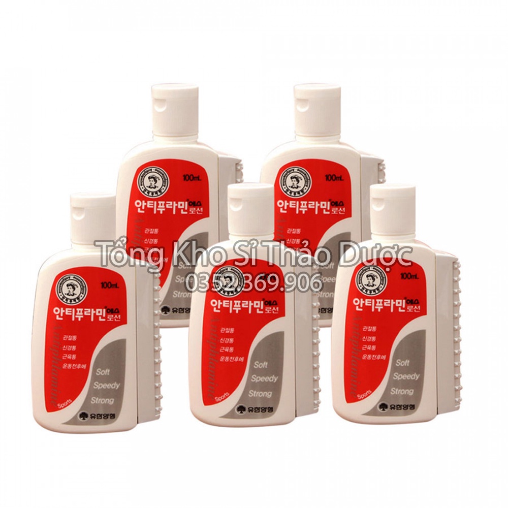 Dầu nóng xoa bóp Antiphlamine Hàn Quốc 100ml - Sản phẩm cao cấp