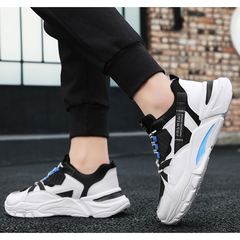 (FREÉHIP-FULLBOX)Giày Thể Thao Nam sneakers chất liệu thoáng khí cực ngầu k219 cao 5cm