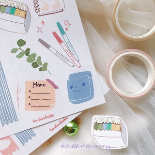 Bullet journal sticker - dụng cụ bujo
