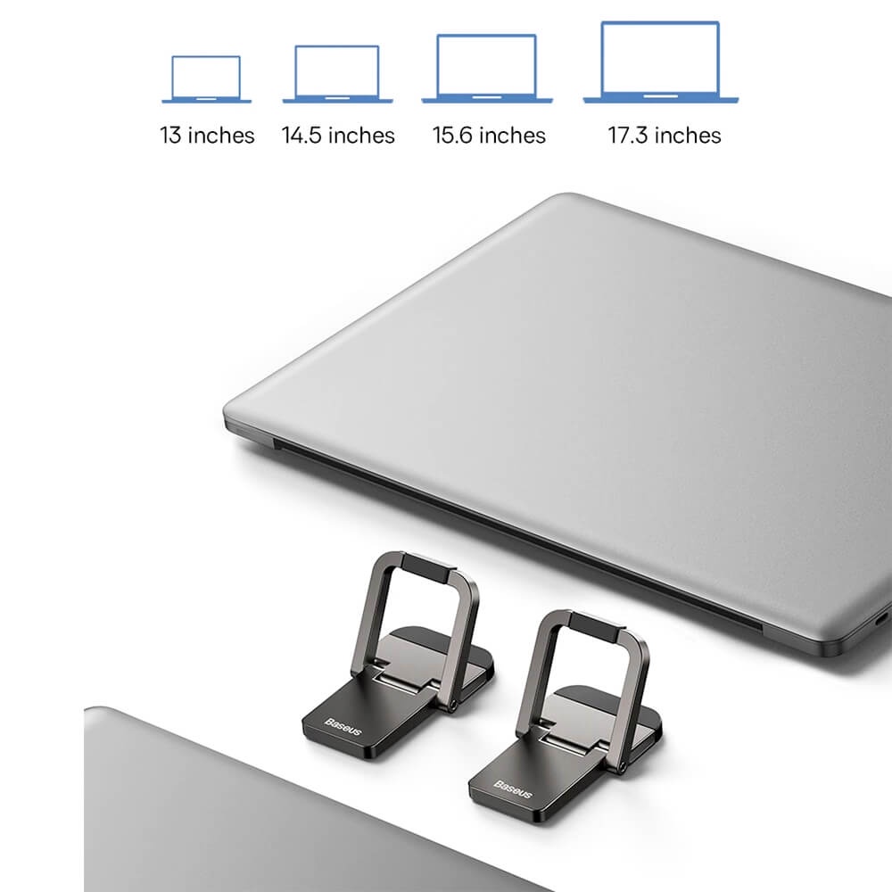 ĐẾ TẢN NHIỆT NHÔM CNC M_CBOOK VÀ LAPTOP BASEUS