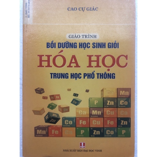 Sách - Giáo trình Bồi dưỡng học sinh giỏi Hoá học trung học phổ thông
