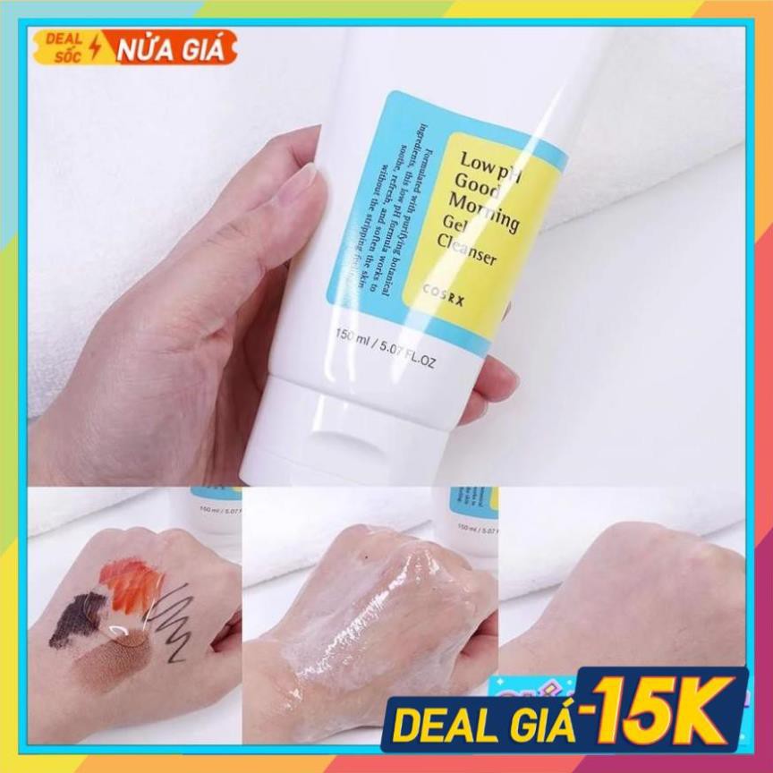sữa rửa mặt cosrx low ph good morning gel cleanser -  dạng gel Hàn Quốc NEW | BigBuy360 - bigbuy360.vn
