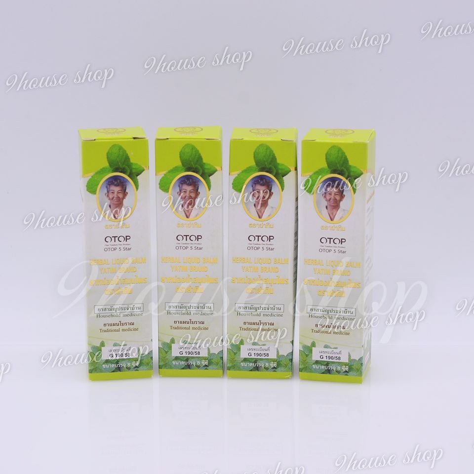 01 Chai Dầu Nóng 18 Vị Thảo Dược OTOP Yatim Brand Thái Lan