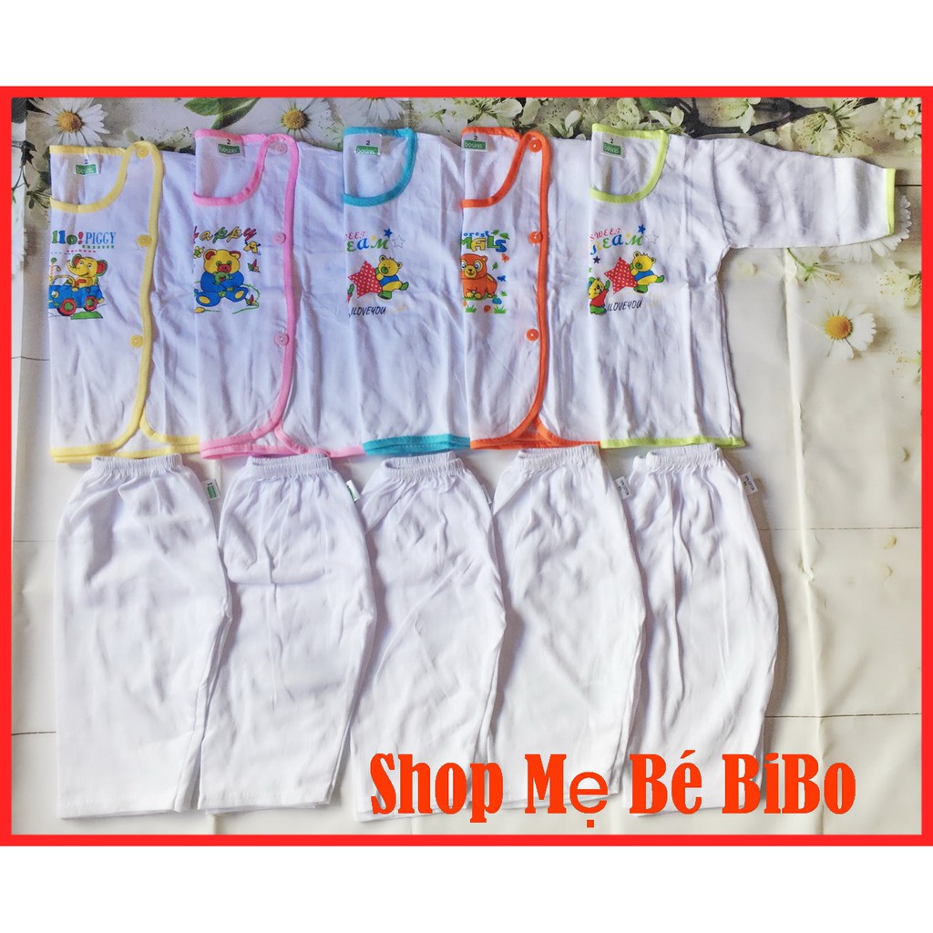 SET 5 BỘ  BÁC SĨ TAY DÀI CHO BÉ MẶC NHÀ ( SƠ SINH - 1 TUỔI )