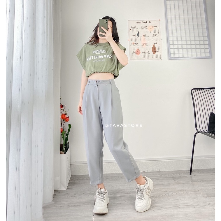 Quần baggy tây boom