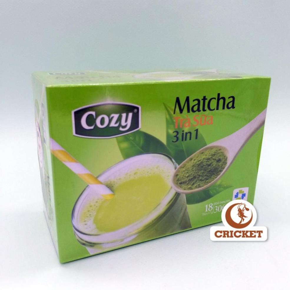 Trà sữa Matcha 3 in 1 Cozy (306g)