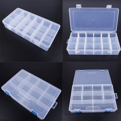 Hộp đựng đồ trang sức trong suốt Beadia Hộp đựng phụ kiện trang sức