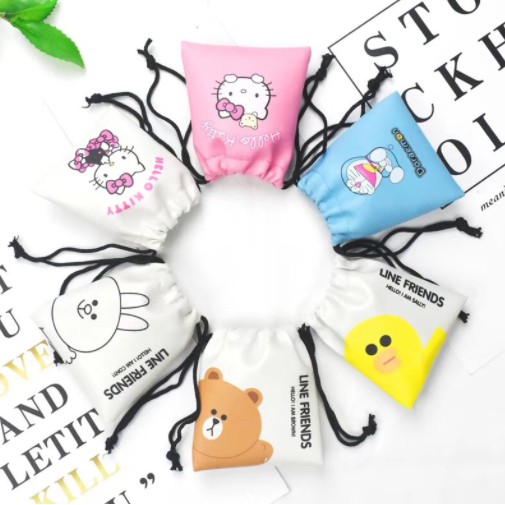 Tai nghe gấu brown thỏ cony vịt sally Xy-02 Mi-473 cute dễ thương