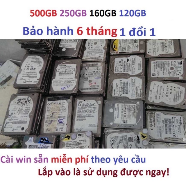 Ổ cứng laptop HDD 256GB
