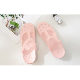 [TẶNG MÃ GIẢM GIÁ 50K] Giày Dép Nữ Veblen Giày Đi Mưa ,Đi Biển Siêu Hót  2019