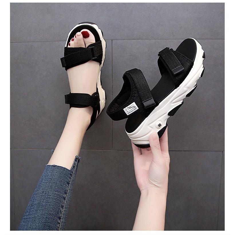 (3 MÀU) Sandal nữ ulzzang MISS cao cấp dây dù trẻ trung nữ tính siêu đẹp êm ái