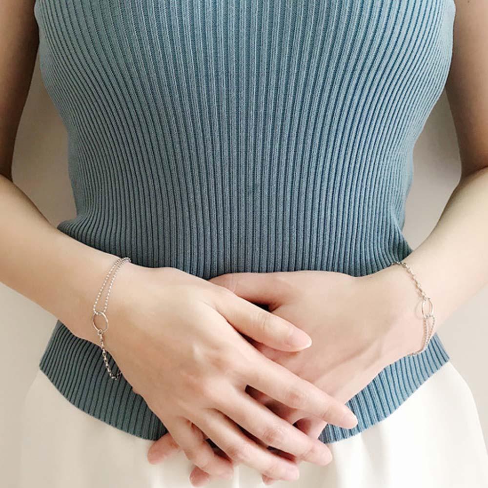 Vòng Đeo Tay MOCHO Bằng Kim Loại Đơn Giản Thời Trang Cho Nữ