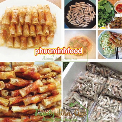 Chả Ram Tôm Đất Bình Định gói 500gram