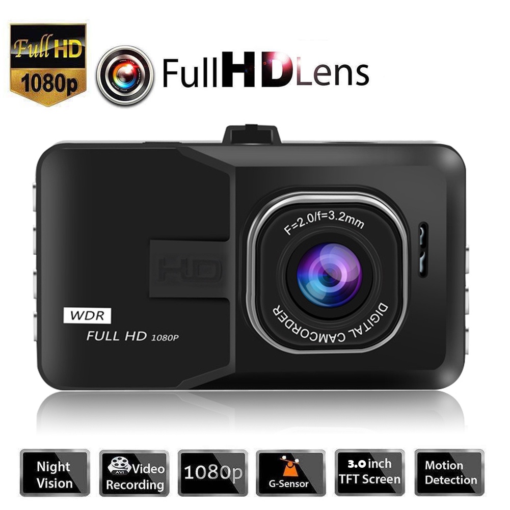 Camera hành trình màn hình cảm ứng 3inch HD 1080P cho xe hơi