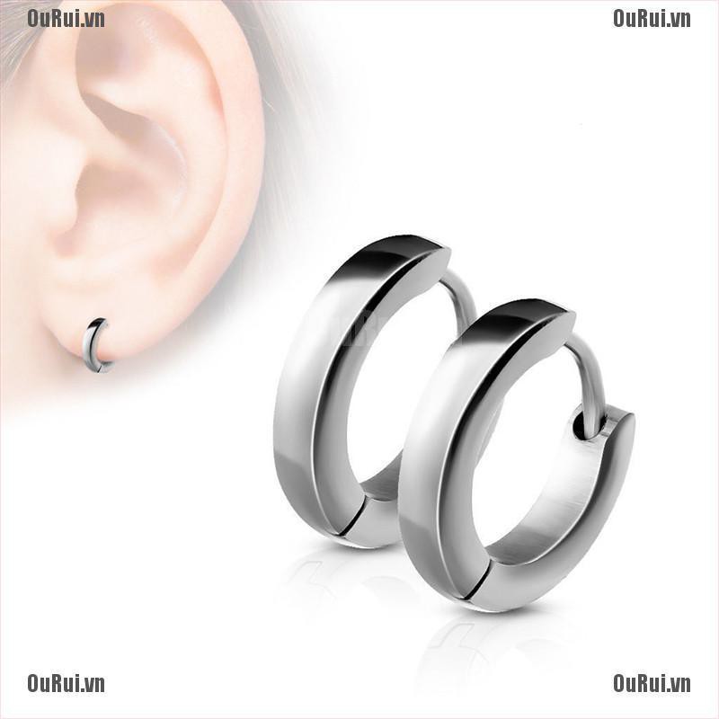 Khuyên Tai Dạng Kẹp Bằng Thép Không Gỉ Thời Trang Cho Nữ