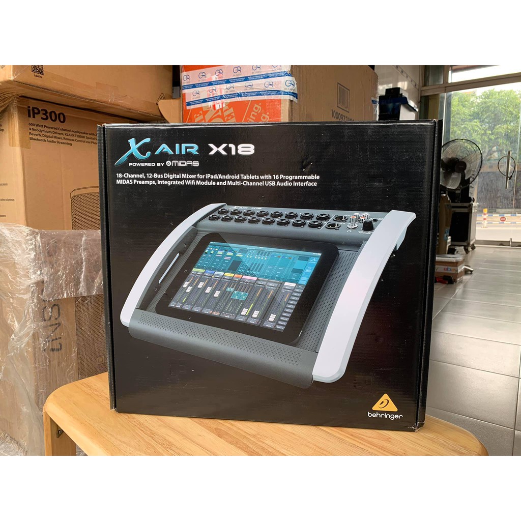 BÀN MIXER KỸ THUẬT SỐ BEHRINGER X18 CHÍNH HÃNG DÀNH CHO AE ĐI SHOW SỰ KIỆN