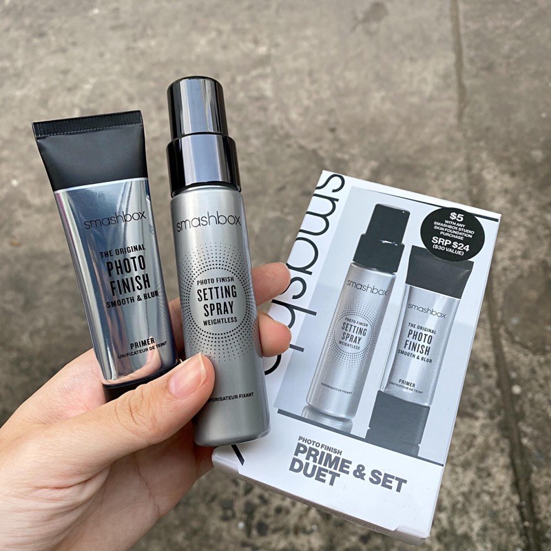 Set Trang Điểm Smashbox Prime & Set Duo