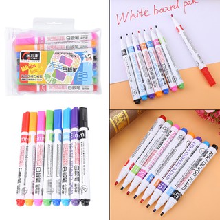 Bộ Bút Lông Viết Bảng 8 Màu Không Độc Hại Dễ Tẩy Xóa Cho Bé