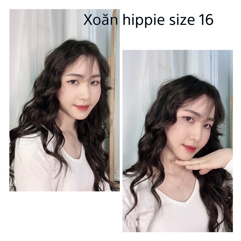 Máy uốn tóc, làm tóc xoăn lọn trục xoay 360 độ  by PHUONGLAMTOC