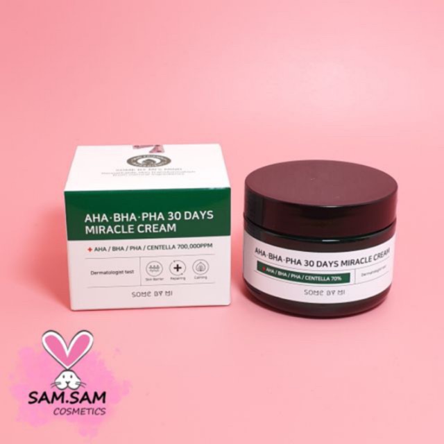[Mã COS1904 giảm 8% đơn 300K] Kem Dưỡng Da Hỗ Trợ Giảm Mụn AHA BHA PHA 30 Days Miracle Cream