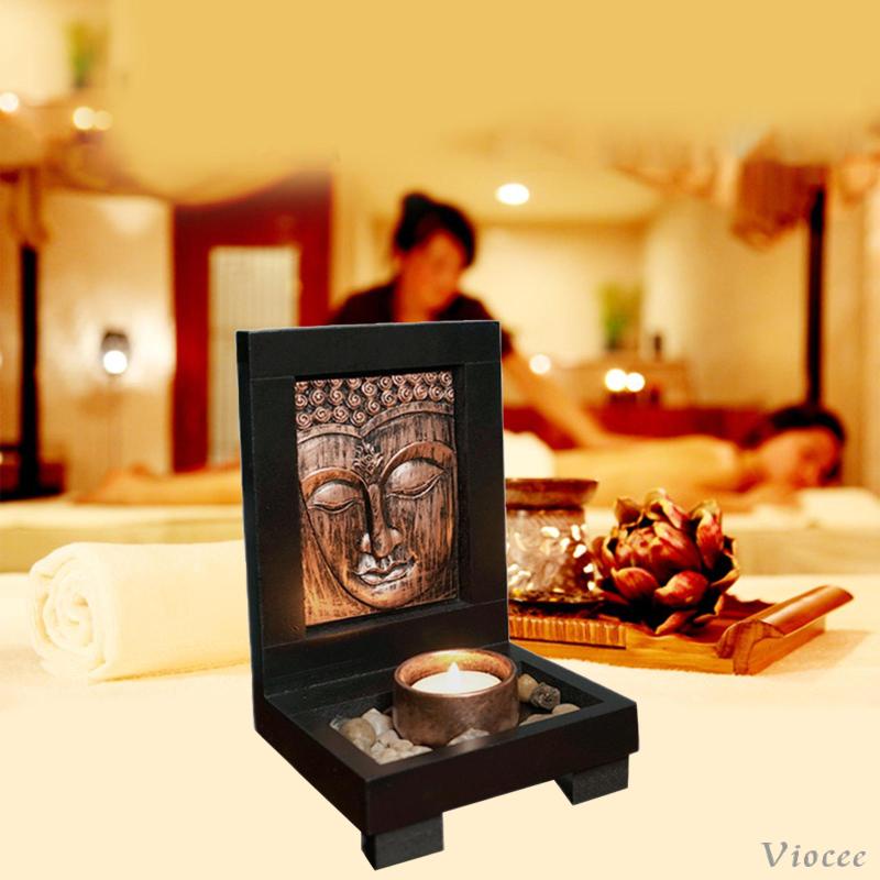 Chân nến hình mặt phật