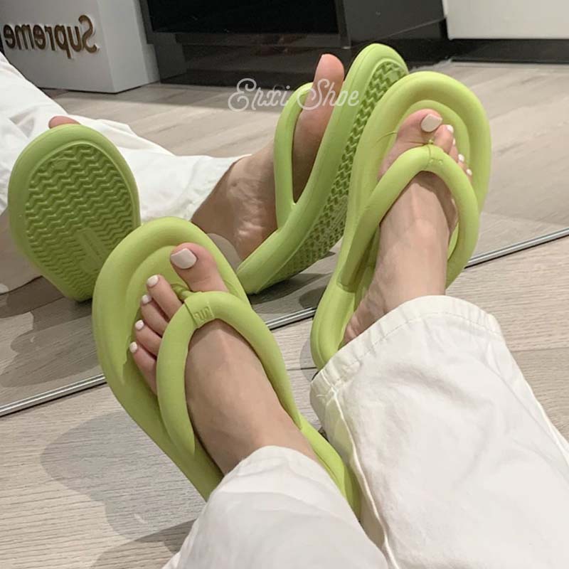 Dép Xỏ Ngón Đế Bằng Màu Sắc Ngọt Ngào Cho Nữ